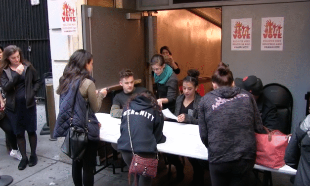 Hamilton Cast Members Register Voters