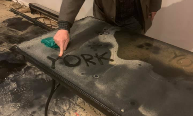 York Theatre Damaged