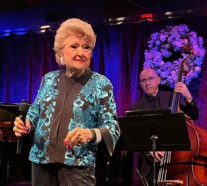 Marvelous Marilyn Maye Makes Magic New Year’s Eve at Birdland