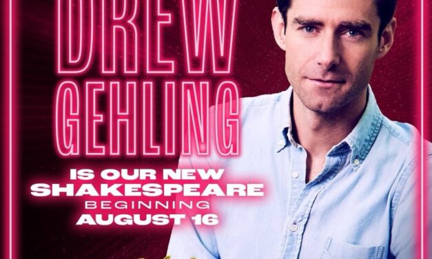 Drew Gehling Joins Hit Musical “& Juliet” as “Shakespeare”