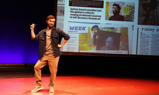 Video: Behind the Scenes of “Sam Kissajukian: 300 Paintings,” with Show Star and Creator Sam Kissajukian