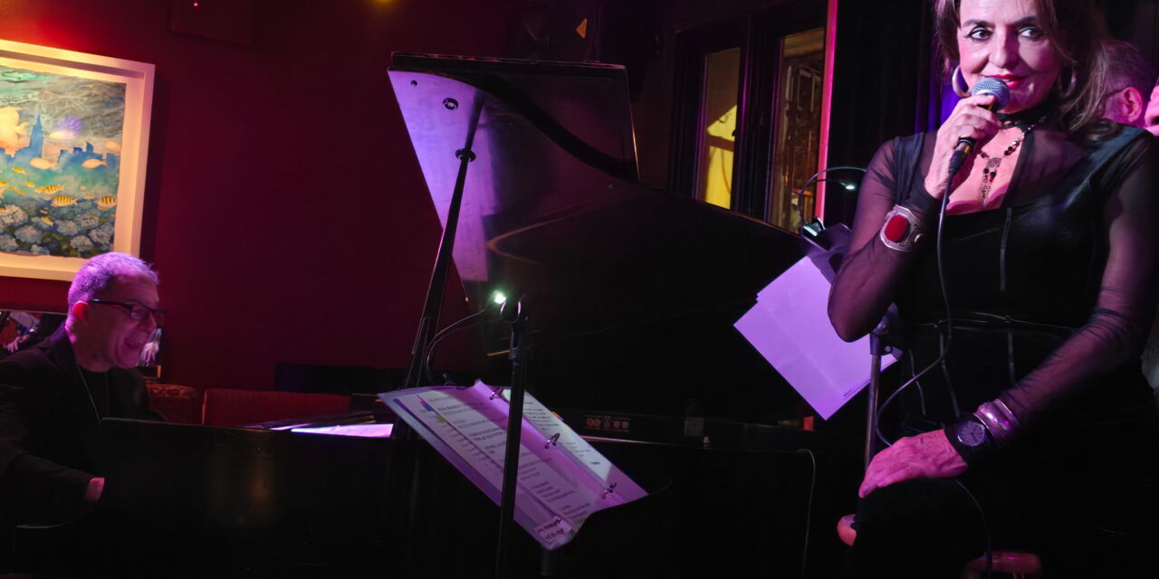 Kay Kostopoulos a Delight with “Love Letters” at Pangea