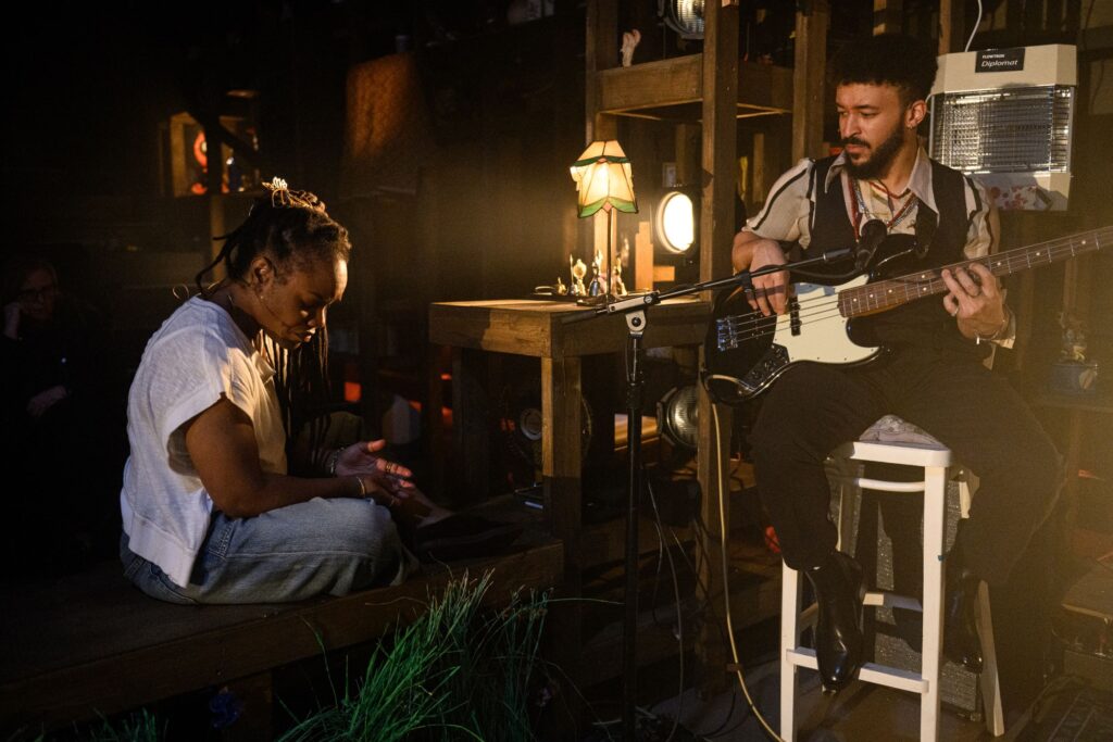 Kenita R. Miller and Kris Saint-Louis in 'Animal Wisdom' (Ben Arons)