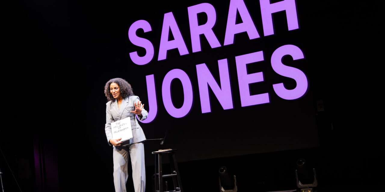SARAH JONES EXCELS IN “AMERICA, WHO HURT YOU?”